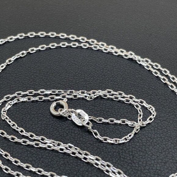 JMH Sterling Silver .925 Necklace Black Onyx Pendant 28" Handcrafted In Ireland - Picture 5 of 6